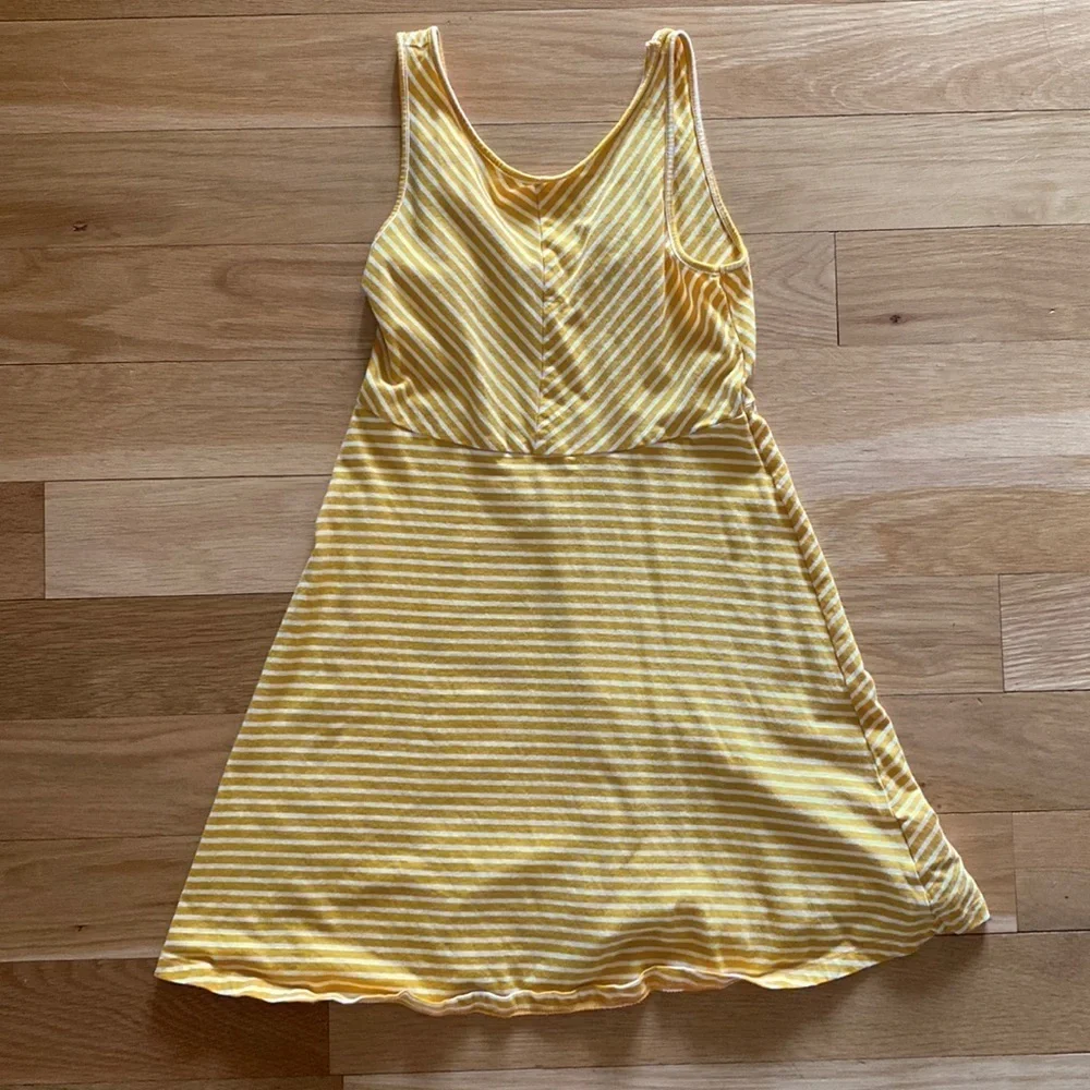 Old Navy Mustard Yellow Girls Tank Dress 8 (M)